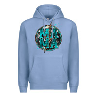 Colony Blue cowhide mama lighting bolt Premium Hoodie - Zillion Design Studio