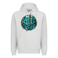 Dove Grey cowhide mama lighting bolt Premium Hoodie - Zillion Design Studio