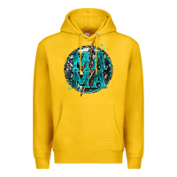Lemon cowhide mama lighting bolt Premium Hoodie - Zillion Design Studio