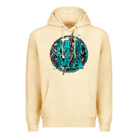 Pina Colada cowhide mama lighting bolt Premium Hoodie - Zillion Design Studio
