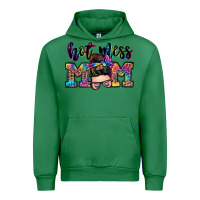 Emerald hot mess mom messy bun Urban Hoodie - Zillion Design Studio