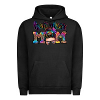 Pigment Black hot mess mom messy bun Urban Hoodie - Zillion Design Studio