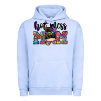 Pigment Grape Ice hot mess mom messy bun Urban Hoodie - Zillion Design Studio
