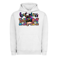 Pigment Lunar Rock hot mess mom messy bun Urban Hoodie - Zillion Design Studio
