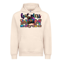 Hot Mess Mom Messy Bun Urban Hoodie | Teevron