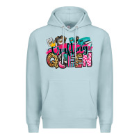 Blue Mist crafting queen Premium Hoodie - Zillion Design Studio