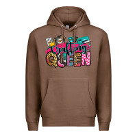 Chestnut crafting queen Premium Hoodie - Zillion Design Studio