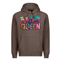 Coffee crafting queen Premium Hoodie - Zillion Design Studio