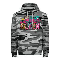 Slate Camo crafting queen Premium Hoodie - Zillion Design Studio