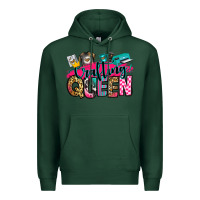 Sports Green crafting queen Premium Hoodie - Zillion Design Studio
