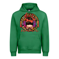 Emerald hot mom summer messy bun Urban Hoodie - Zillion Design Studio