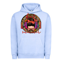 Pigment Grape Ice hot mom summer messy bun Urban Hoodie - Zillion Design Studio