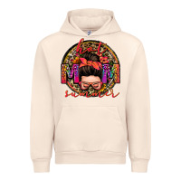 Sandshell hot mom summer messy bun Urban Hoodie - Zillion Design Studio