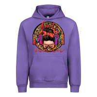 Tulip hot mom summer messy bun Urban Hoodie - Zillion Design Studio