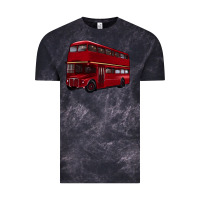 Cloud Black double decker bus Vintage Tee - Artiststas