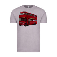 Double Decker Bus Vintage Tee | Teevron