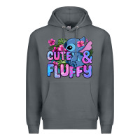 Rock cute and fluffy stitch Premium Hoodie - Zillion Design Studio