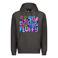 Smoke cute and fluffy stitch Premium Hoodie - Zillion Design Studio