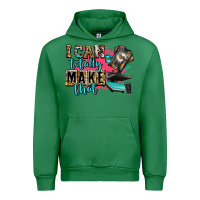 Emerald i can totally make that Urban Hoodie - Zillion Design Studio