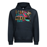 Navy i can totally make that Urban Hoodie - Zillion Design Studio