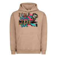 Pigment Burro i can totally make that Urban Hoodie - Zillion Design Studio