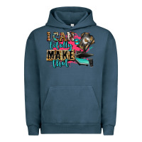 Pigment Midnight Navy i can totally make that Urban Hoodie - Zillion Design Studio