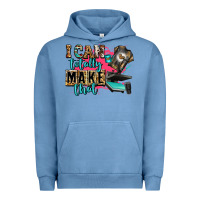 Pigment Pebble Blue i can totally make that Urban Hoodie - Zillion Design Studio