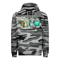 Daisy Coffee Cups Premium Hoodie | Teevron