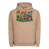 Pigment Burro living on lake time Urban Hoodie - Zillion Design Studio