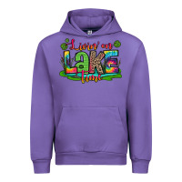 Tulip living on lake time Urban Hoodie - Zillion Design Studio
