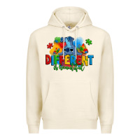 Tofu different is beautiful autism stitch Premium Hoodie - Zillion Design Studio