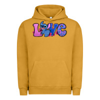 Pigment Peanut Butter love stitch Urban Hoodie - Zillion Design Studio