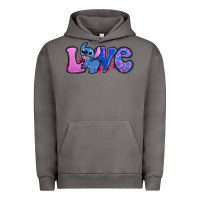 Pigment Tornado love stitch Urban Hoodie - Zillion Design Studio