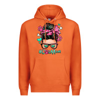 Carrot dog mom messy bun Premium Hoodie - Zillion Design Studio