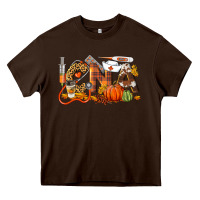 Chocolate Brown Fall CNA Certified Nursing Assistant Heavy Core Tee - LillyAllenDesigns