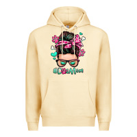 Pina Colada dog mom messy bun Premium Hoodie - Zillion Design Studio