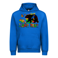 Cobalt mama bear autism Urban Hoodie - Zillion Design Studio