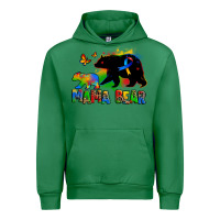 Emerald mama bear autism Urban Hoodie - Zillion Design Studio