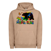Pigment Burro mama bear autism Urban Hoodie - Zillion Design Studio