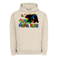 Pigment French Oak mama bear autism Urban Hoodie - Zillion Design Studio