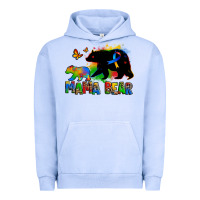 Pigment Grape Ice mama bear autism Urban Hoodie - Zillion Design Studio