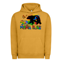Pigment Peanut Butter mama bear autism Urban Hoodie - Zillion Design Studio