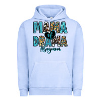 Pigment Grape Ice mama of drama boy mom Urban Hoodie - Zillion Design Studio
