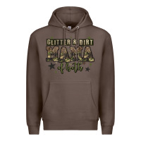 Coffee glitter and dirt mama of both Premium Hoodie - Zillion Design Studio