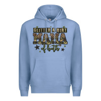 Colony Blue glitter and dirt mama of both Premium Hoodie - Zillion Design Studio