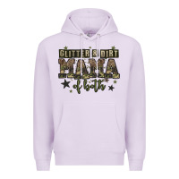 Lilac glitter and dirt mama of both Premium Hoodie - Zillion Design Studio