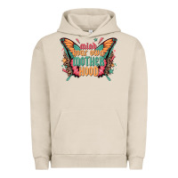 Pigment French Oak mind your own motherhood Urban Hoodie - Zillion Design Studio