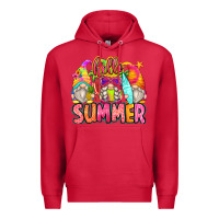 Cardinal hello summer gnomes Premium Hoodie - Zillion Design Studio