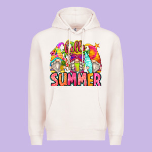 Hello Summer Gnomes Premium Hoodie Designed By Zillion Design Studio
