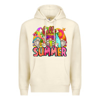 Sandshell hello summer gnomes Premium Hoodie - Zillion Design Studio